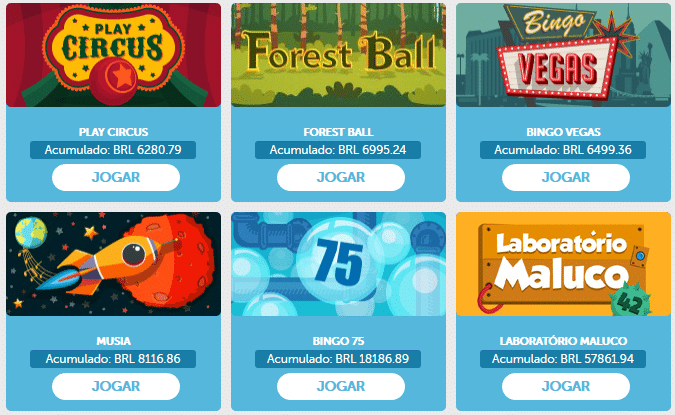 bônus de bingo promoção