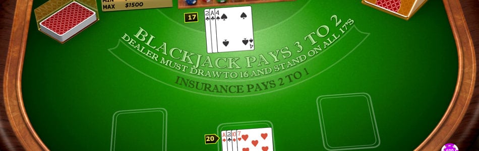 blackjack regras