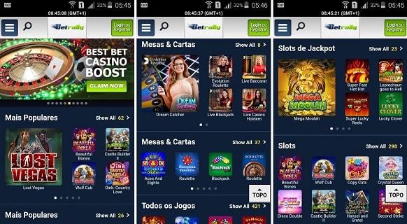betrally app mobile