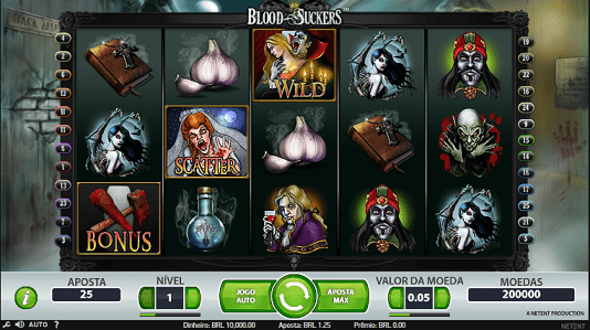 blood suckers caça-níquel