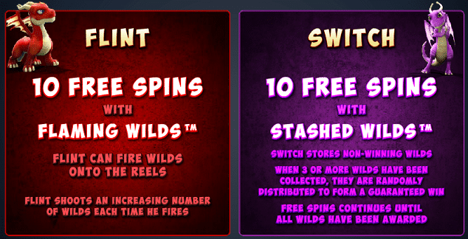 dragonz free spins