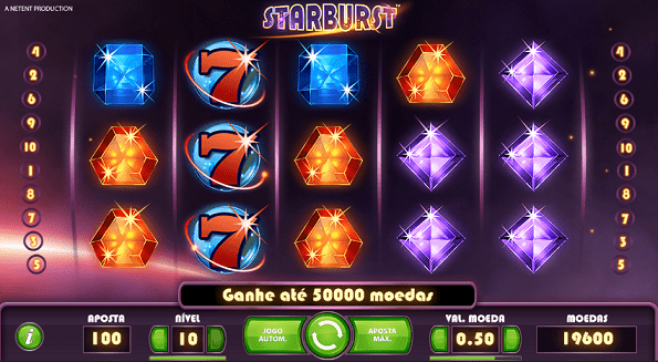 starburst caça-níquel