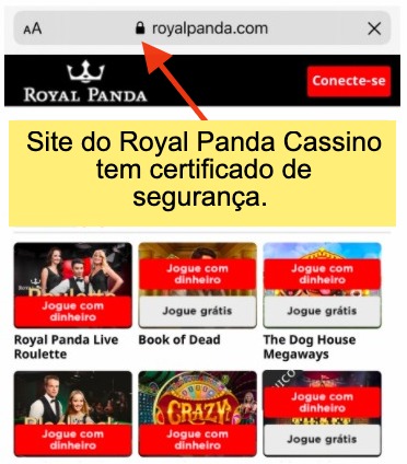 cassino royal panda Brasil é seguro