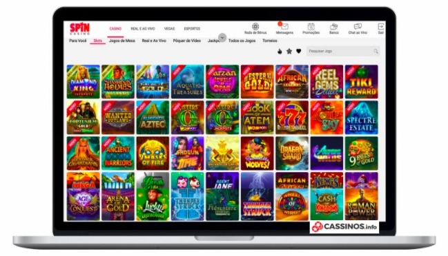 layout do spin casino como funciona