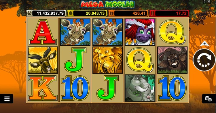 jogar mega moolah