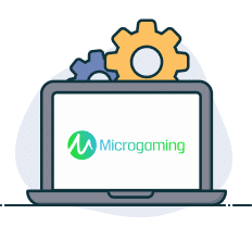 logotipo microgaming