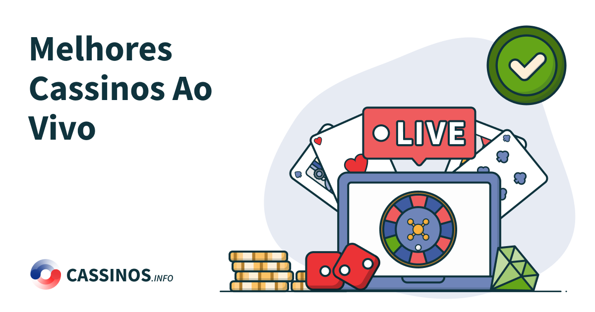 Cassinos ao vivo: 10 sites para jogar ao vivo online