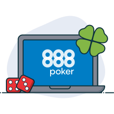 888poker logo elemento