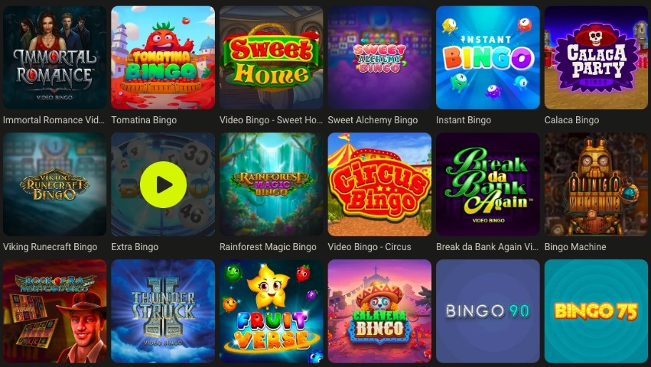bingo parimatch casino
