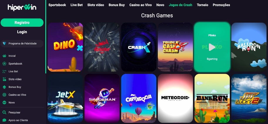 crash games hiperwin casino