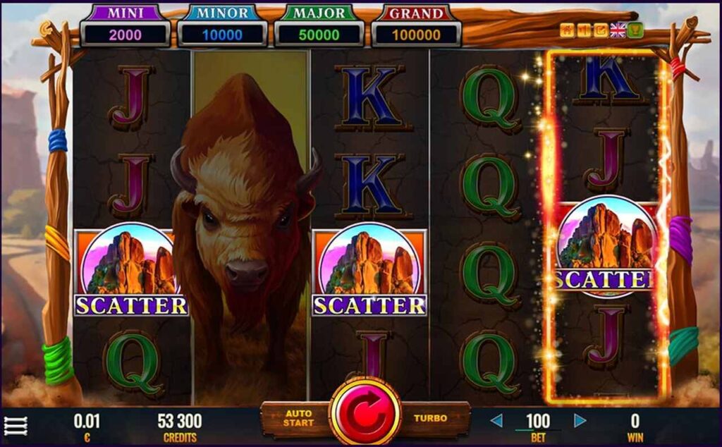 Recursos do Big Wild Buffalo