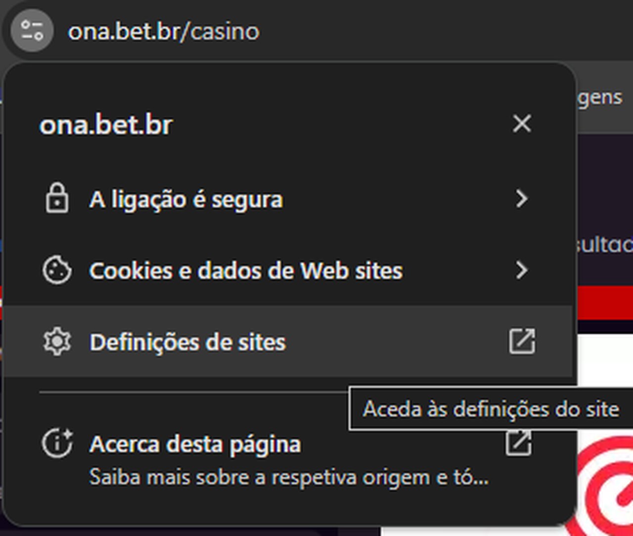 Entrar Onabet pelo computador